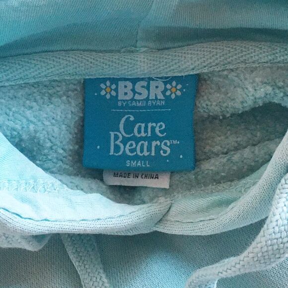 ♡ Care Bears x Samii Ryan ♡ UP IN THE SKY HOODIE + Free Earrings - S - Picture 4 of 7